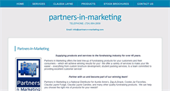 Desktop Screenshot of partners-n-marketing.com
