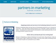 Tablet Screenshot of partners-n-marketing.com